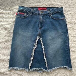 Hot Kiss Y2k Denim Skirt Size 9